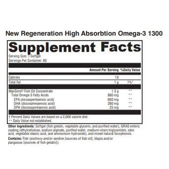 New Regeneration High Absorption Omega-3 (60 ct.)